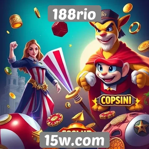 Variedade de jogos disponíveis na plataforma 188rio